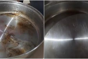 Pakai tambahan 1 minuman, ini trik bersihkan panci gosong cuma butuh 1 jam jadi kembali kinclong lagi