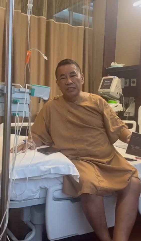 Gegara digigit berang-berang, Hotman Paris mondok di rumah sakit Singapura, begini kondisinya terbaru