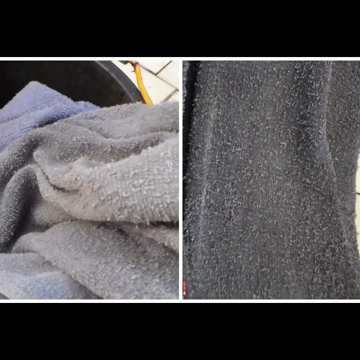 Trik atasi handuk kusam dan dekil agar bersih cerah lagi tanpa direndam air panas, pakai 2 bahan dapur