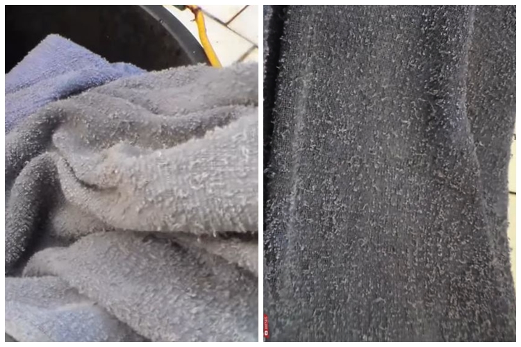 Trik atasi handuk kusam dan dekil agar bersih cerah lagi tanpa direndam air panas, pakai 2 bahan dapur