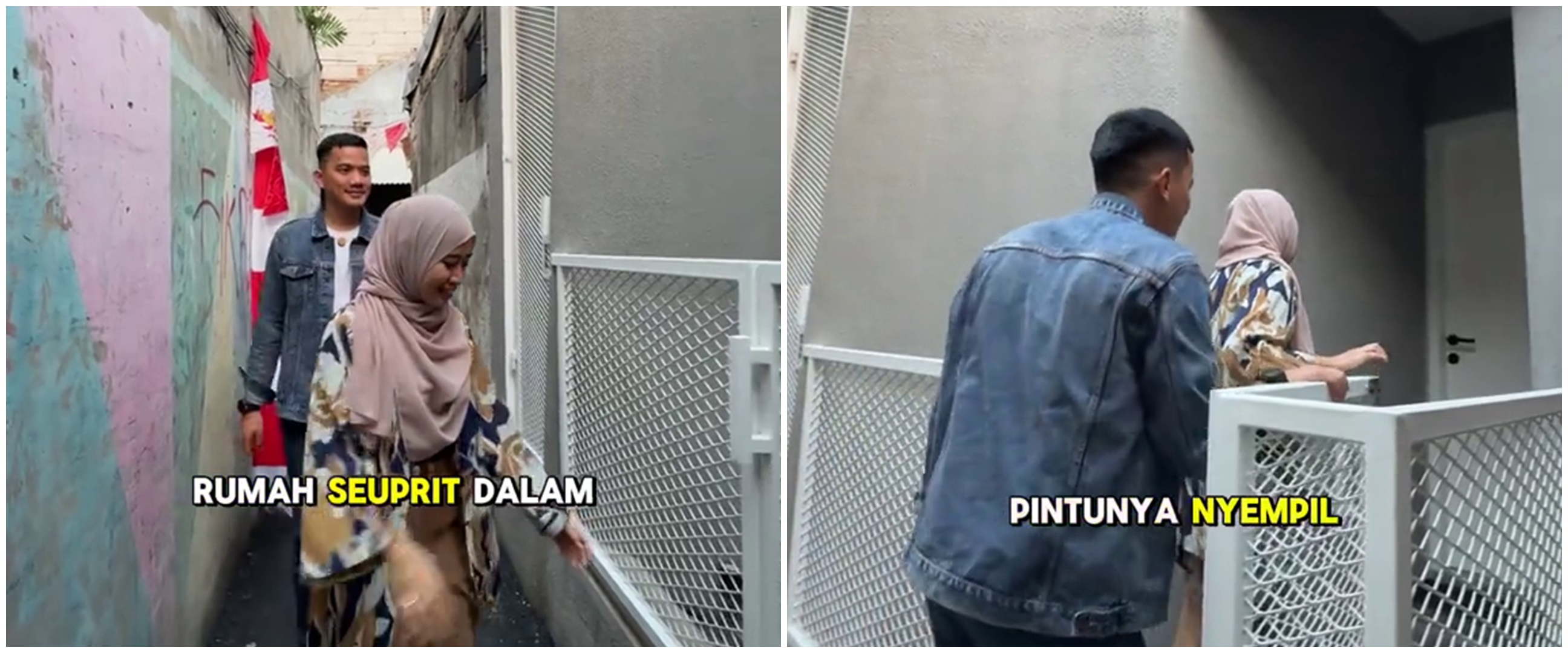 Nyempil di gang sempit, intip 9 potret rumah lebar 3 meter ini minimalis pol tapi tak sumpek