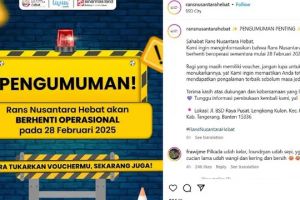 Belum setahun beroperasi, RANS Nusantara Hebat milik Kaesang dan Raffi Ahmad umumkan tutup