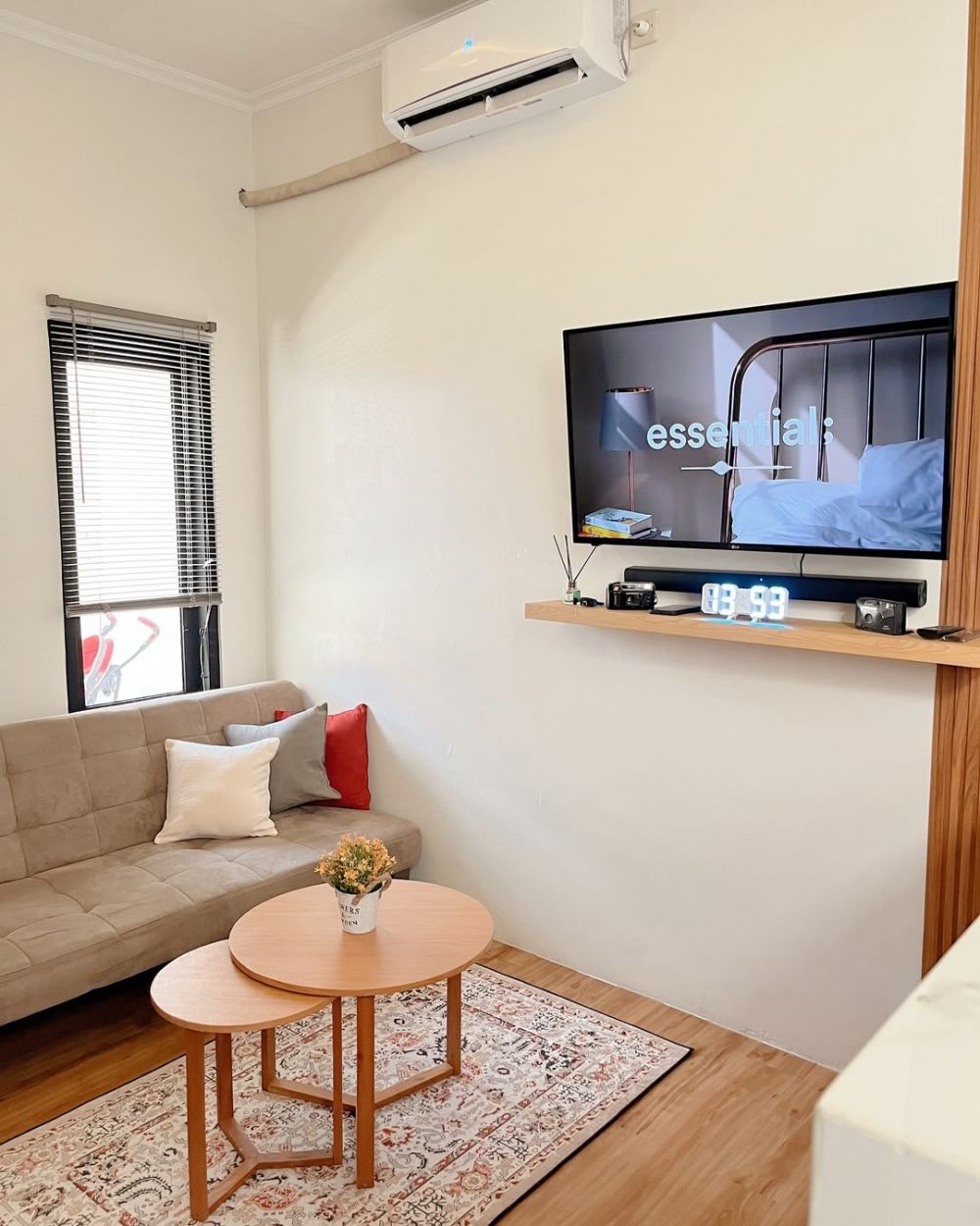 Rumah subsidi tanpa sekat punya wanita ini dimakeover jadi bak apartemen, 11 potretnya bikin mupeng