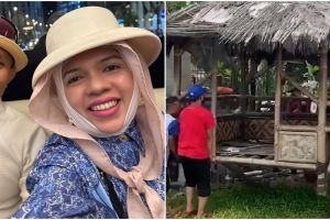 Gen Halilintar bangun lapangan golf di rumah untuk kado anniversary orang tuanya, ini 9 potretnya