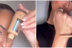 Bukan digunting kemasannya, ini trik mengatasi foundation habis agar sisa produknya masih bisa dipakai