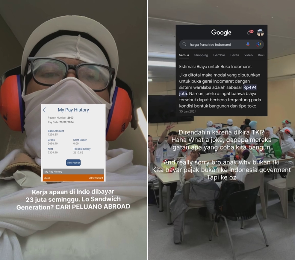 Diejek S1 tapi jadi buruh di Australia, pria ini spill gaji seminggu, bikin netizen julid auto kicep