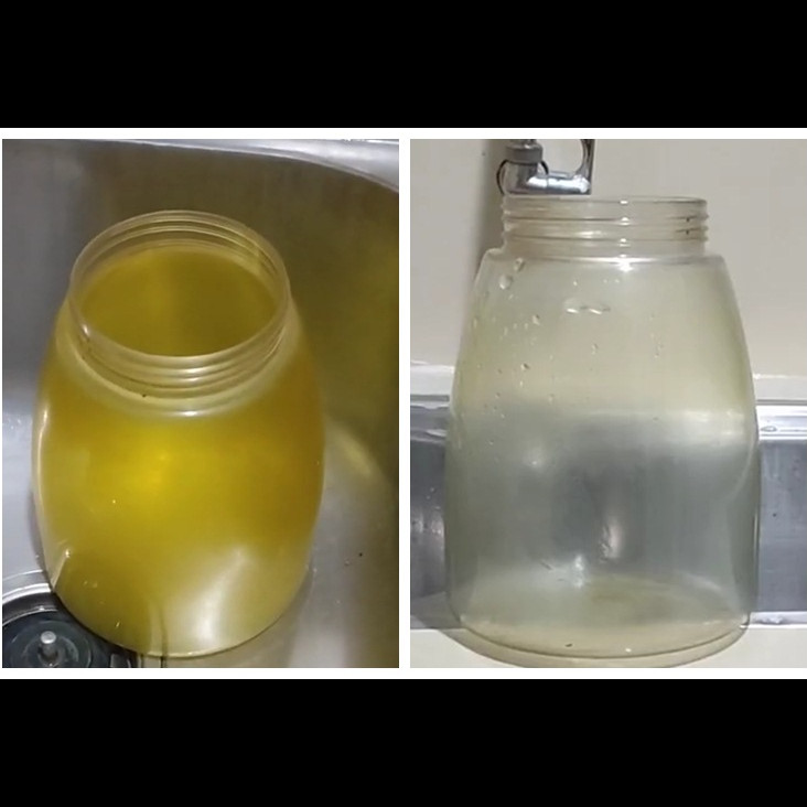 Trik mudah hilangkan noda kunyit di toples tanpa digosok baking soda, putih bersih lagi pakai 2 bahan