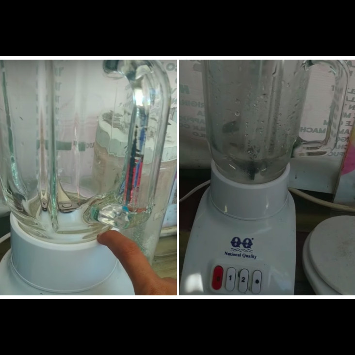 Trik mudah memperbaiki blender bocor tanpa ditambal karet gas LPG, cuma pakai 1 alat sederhana