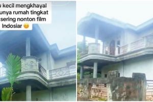 Wujudkan mimpi masa kecil, wanita ini beli rumah megah terbengkalai cuma Rp215 juta, ini 11 potretnya