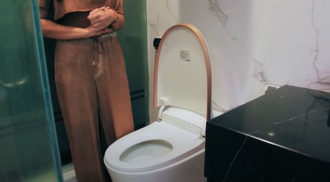 9 Potret kamar mandi Wulan Guritno ini bisa berendam sambil lihat taman, toiletnya ditaksir Rp 51 juta