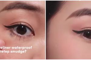 Eyeliner waterproof tetap bikin smudge? Ini trik mengatasinya agar tak mudah luntur dan tahan seharian
