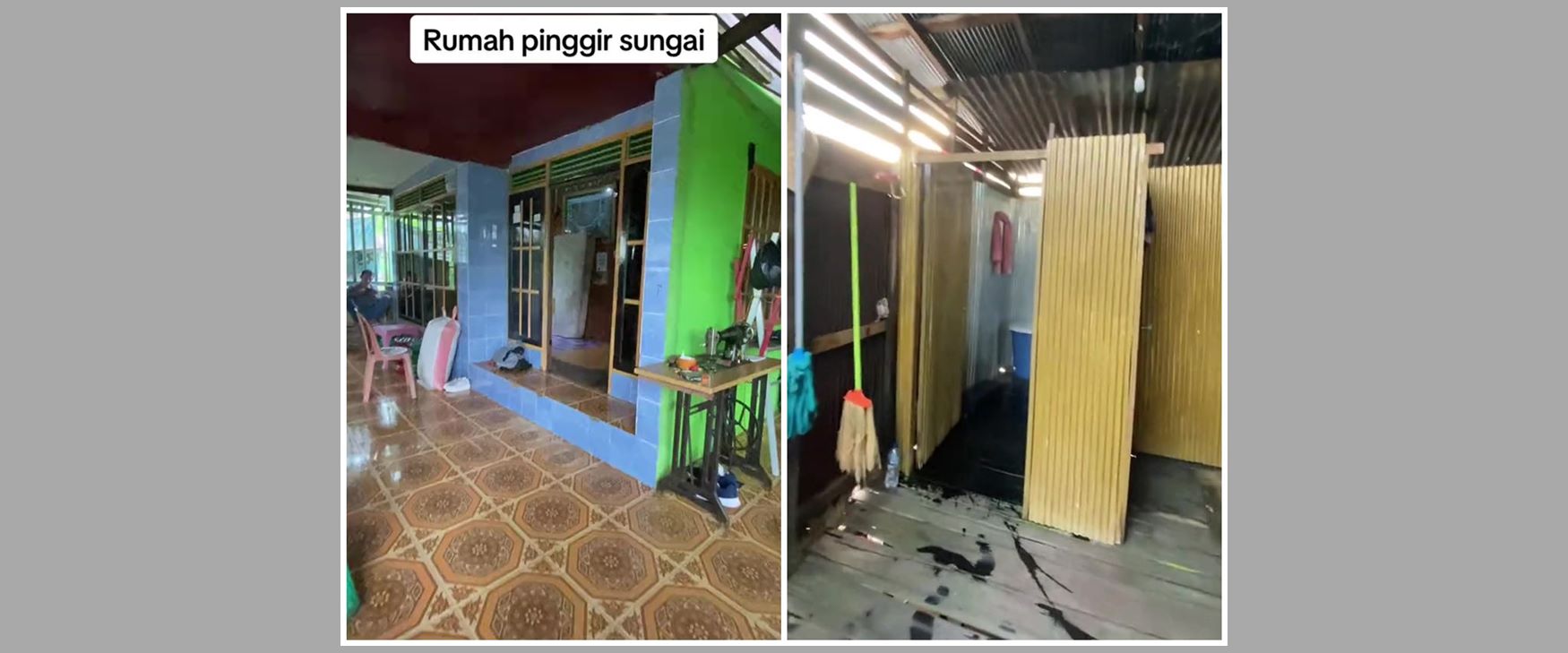 Dibangun di pinggir sungai, intip 10 potret rumah minimalis ini desain toiletnya bikin salah fokus