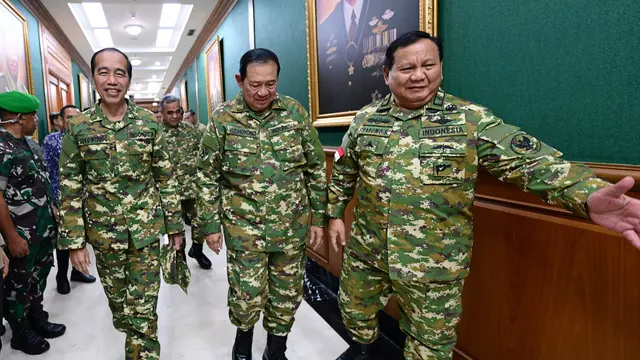 Bangganya Prabowo didampingi SBY dan Jokowi hadiri retret kepala daerah, sampai ucap terimakasih