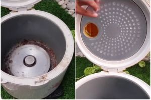 Trik bersihkan kotoran dan kerak dari magic com, cuma modal Rp3 ribu jadi bersih seperti baru