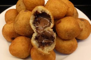 Resep bola-bola singkong isi coklat, takjil lembut dan manis