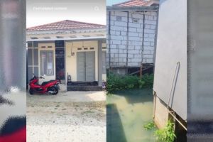Dibangun di atas rawa dengan dapur berdinding seng, 9 potret rumah subsidi ini penataannya estetik