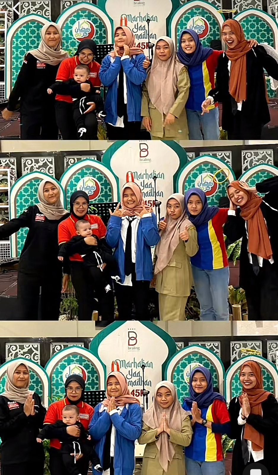 11 Potret lucu kostum buka bersama Ramadan ini antimainstream, ada yang cosplay sajadah