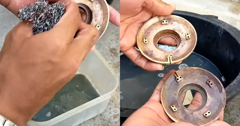 Jangan beli baru, trik bersihkan burner kompor gas menghitam dan berkarat pakai 2 bahan sederhana