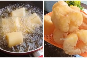 Cara praktis membuat singkong goreng empuk dan mekar sempurna tanpa direbus dulu