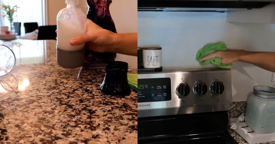 Trik agar noda di dinding dan perabot dapur bersih seketika, semakin wangi pakai 2 bahan sederhana