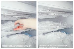 Trik mudah membersihkan bunga es di freezer tanpa dicairkan dulu, aman pakai 1 alat dapur