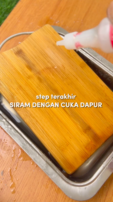 Trik praktis hilangkan jamur talenan tanpa digosok sitrun, ampuh cuma pakai 3 bahan dapur