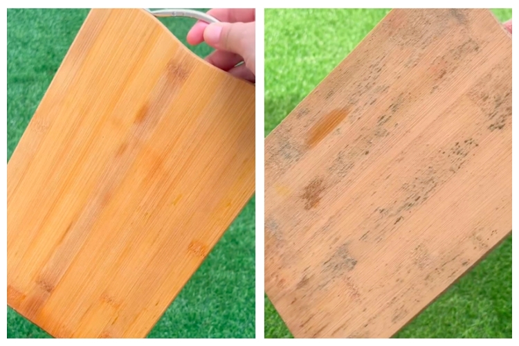 Trik praktis hilangkan jamur talenan tanpa digosok sitrun, ampuh cuma pakai 3 bahan dapur