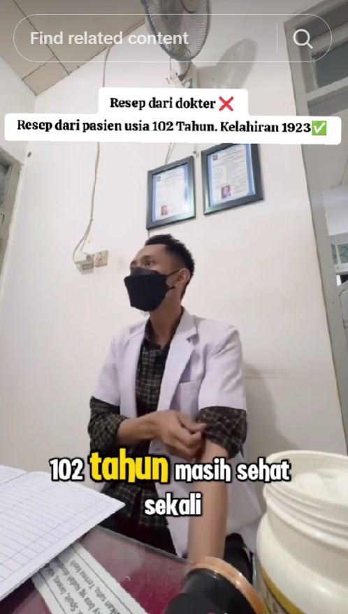 Viral kakek-kakek usia 102 tahun kondisinya masih bugar, ternyata ini resepnya bisa umur panjang