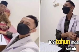 Viral kakek-kakek usia 102 tahun kondisinya masih bugar, ternyata ini resepnya bisa umur panjang