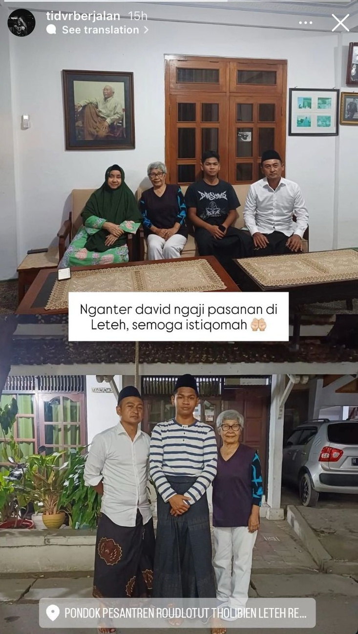 Ingat David Ozora korban penganiayaan Mario Dandy? Intip kabar terbarunya yang kini jadi santri