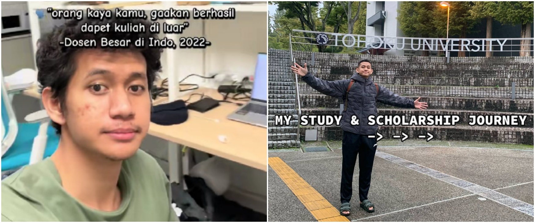 Dulu diremehkan dosen nggak akan berhasil kuliah di luar negeri, pria ini buktikan bisa S3 di Jepang