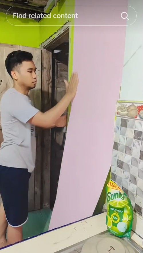 Dapur kumuh beratap seng dimakeover cuma modal 200 ribuan, 9 potretnya meski sederhana sedap dipandang