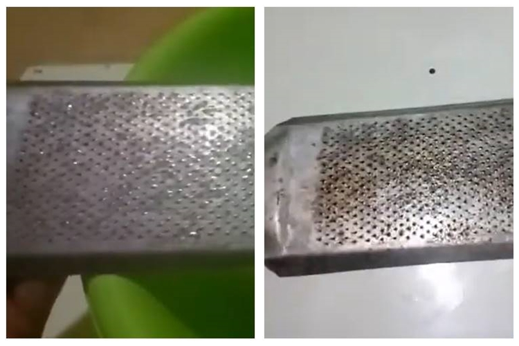 Trik mudah menghilangkan karat di parutan kelapa agar aman dipakai lagi dengan 1 bahan minuman