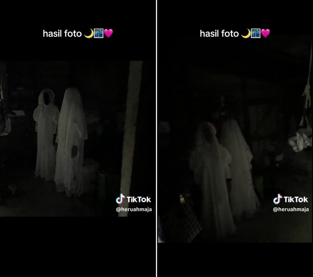 Anak ini niat fotoin emak dan kakaknya jadi estetik ala pinterest, hasilnya malah bikin jantungan