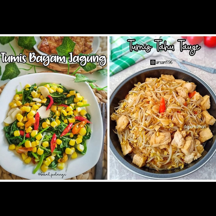 19 Resep buka puasa serba tumis sayur selama 30 hari, enak, bergizi, dan sederhana