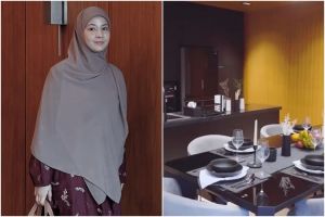 Natasha Rizky tempati rumah Desta pasca cerai, punya dapur serba hitam dilengkapi pantry rahasia