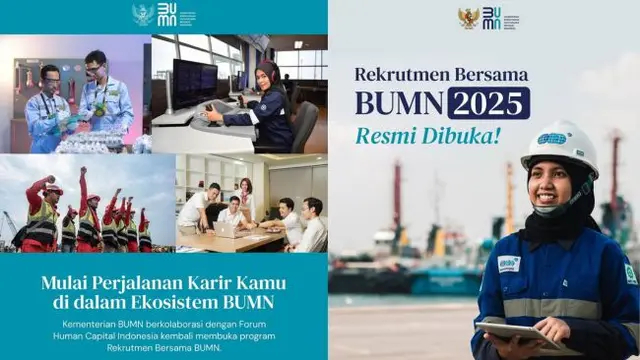 Rekrutmen bersama BUMN 2025, ada 2.000 lowongan kerja, intip jadwal pendaftaran dan syaratnya