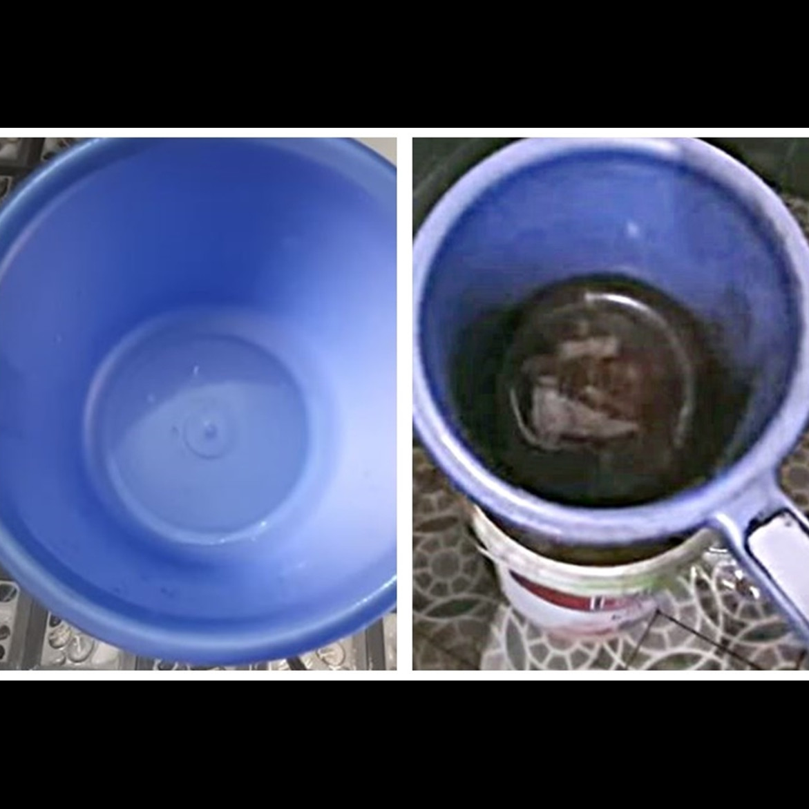 Trik mudah bersihkan kerak lumut di gayung agar kinclong lagi ala emak-emak, cuma tambah 1 bahan dapur