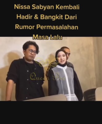 Nissa Sabyan buka suara dicap pelakor saat manggung oleh penonton, tanggapannya tuai kritikan