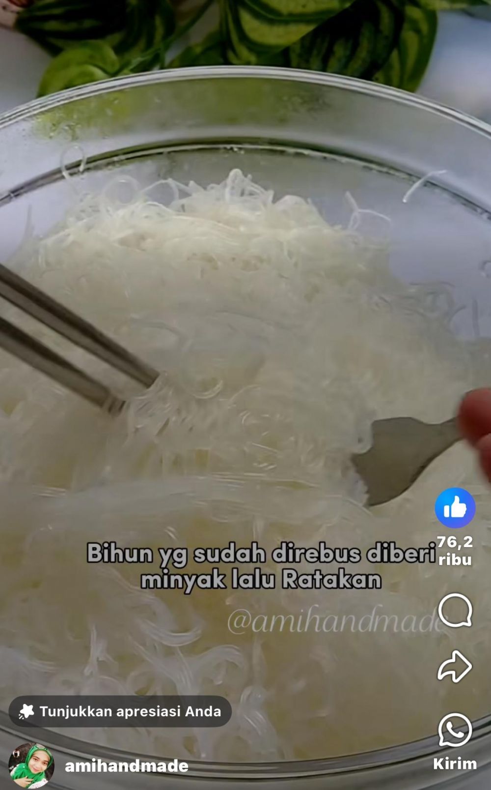 Cara memasak bihun goreng antilembek, warna cantik sempurna, dan aromanya wangi