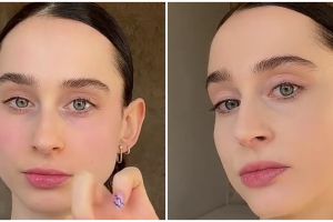 Tanpa brush atau spons, ini trik aplikasikan foundation agar pori-pori tertutup pakai 1 alat dapur