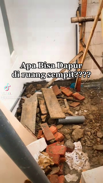 Diragukan bisa bangun dapur rumah subsidi di area sempit, 9 potretnya ini mungil pol tapi nyaman