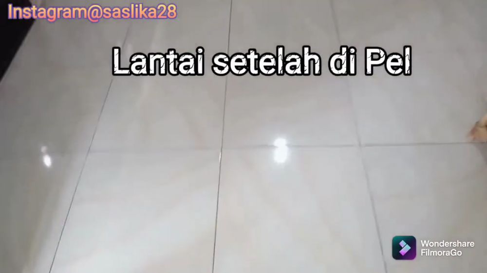 Trik simpel bersihkan cipratan minyak di lantai ini ampuh cuma pakai 2 bahan sederhana