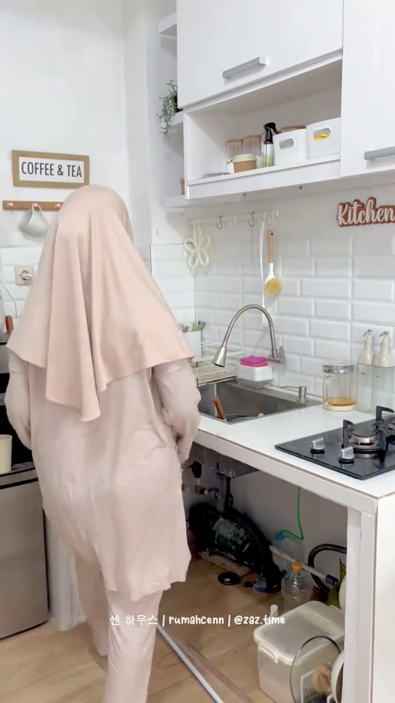 Derita dapur rumah subsidi mudah rusak, intip 9 potretnya usai dimakeover jadi kian mungil tapi nyaman