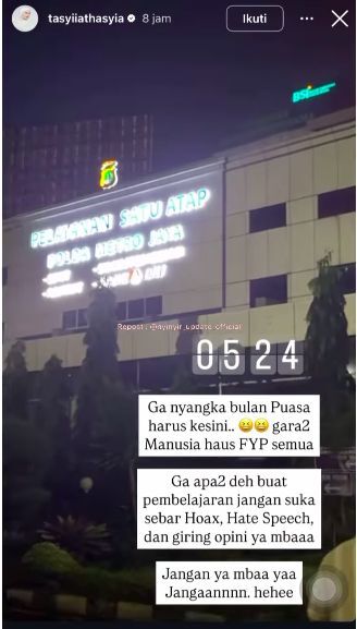 Gegara review bika ambon, Tasyi Athasyia nekat laporkan Nicky Tirta ke polisi?