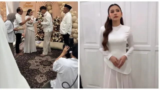 6 Potret gaya Mahalini di akikah anaknya, disebut seperti kakak adik saat gendong Selina