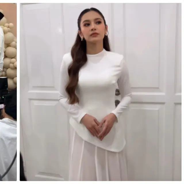 6 Potret gaya Mahalini di akikah anaknya, disebut seperti kakak adik saat gendong Selina