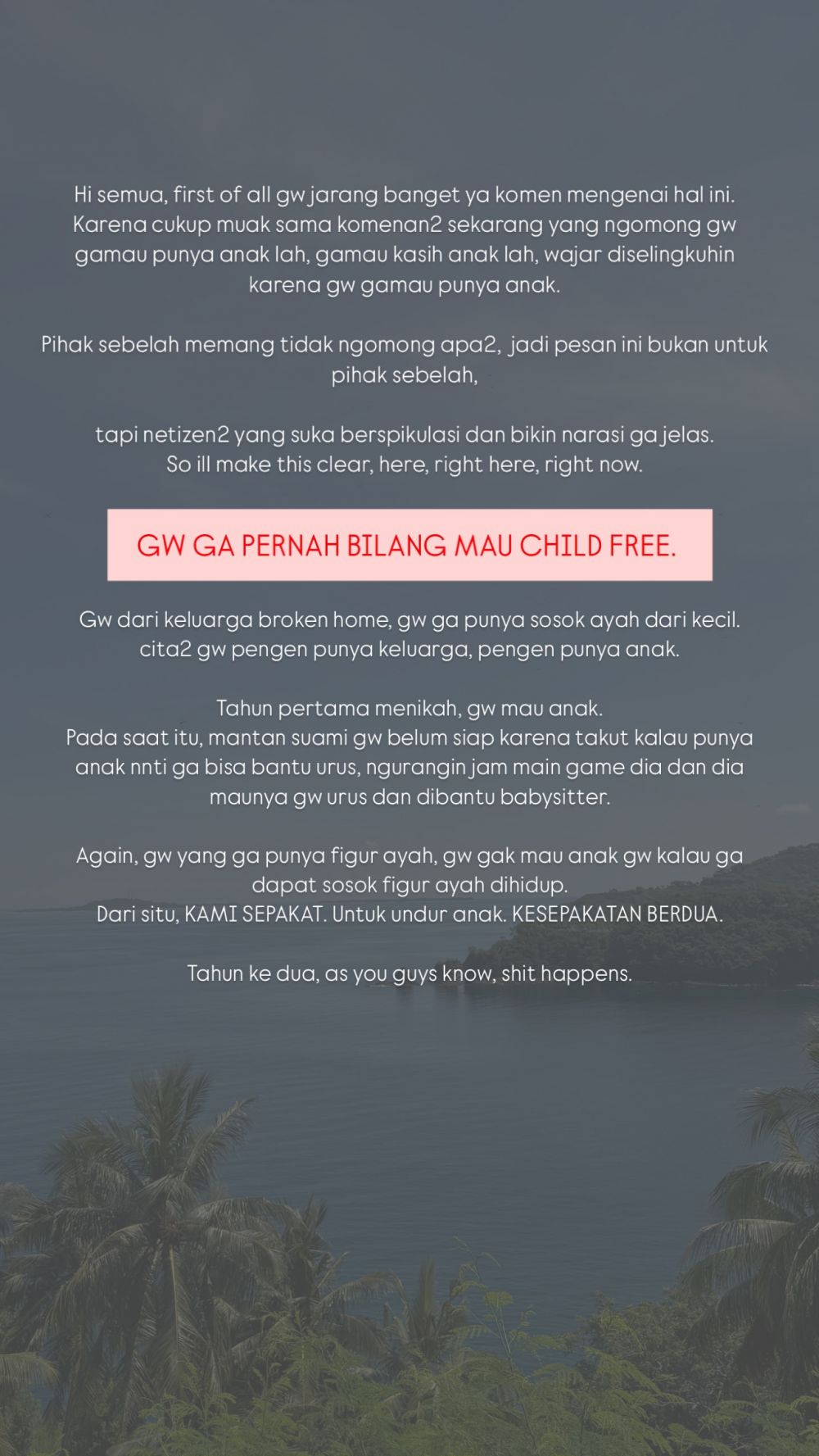 Dituding pilih childfree saat dengan Reza Arap, ini bantahan tegas Wendy Walters bikin kicep haters