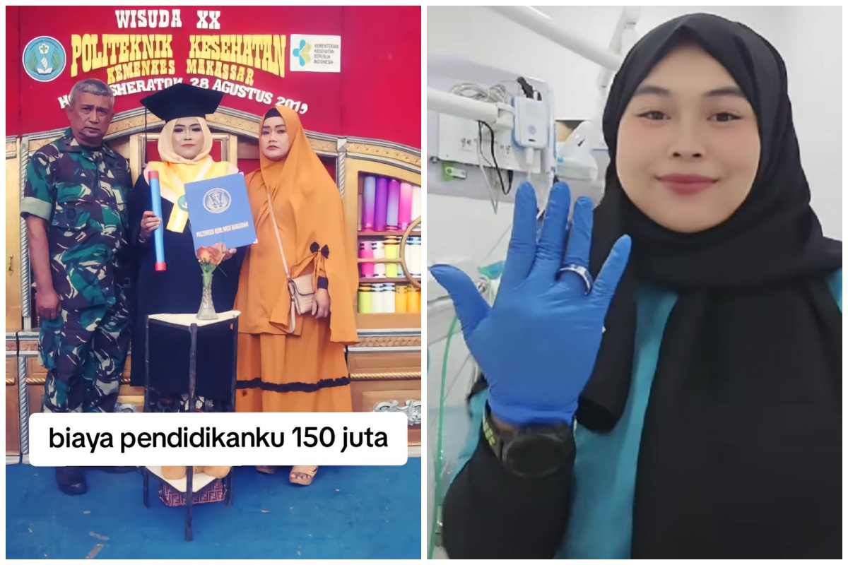 Kuliah ratusan juta jadi perawat honornya Rp700 ribu perbulan, wanita ini pilih digaji layak di Arab