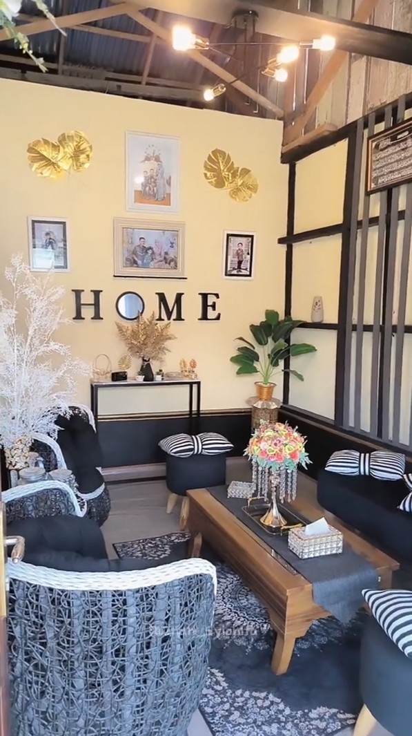 Bukti estetik tak selalu mahal, 9 potret rumah kontrakan beratap seng ini interiornya manjakan mata